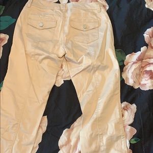 White House Black Market Pants - Khaki slim ankle pants White House Black Market Pants - Khaki slim ankle pants